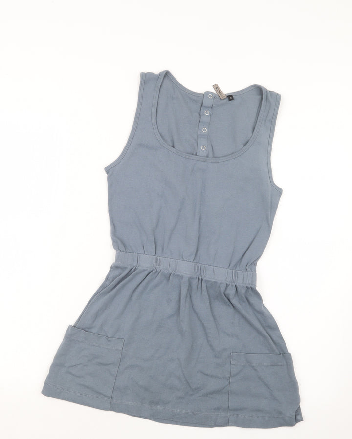 Topshop Womens Blue   Mini  Size 10