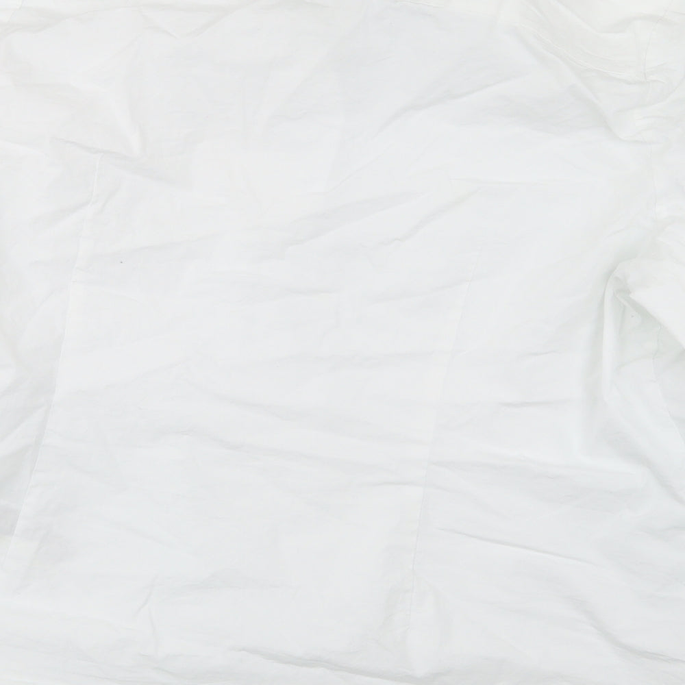 marks Womens White   Basic Button-Up Size 20