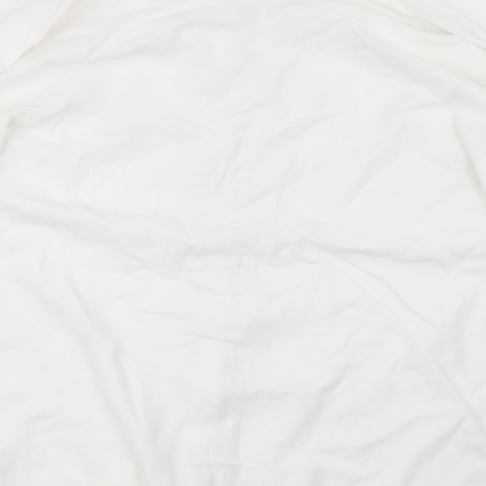George Womens White   Basic Button-Up Size 16