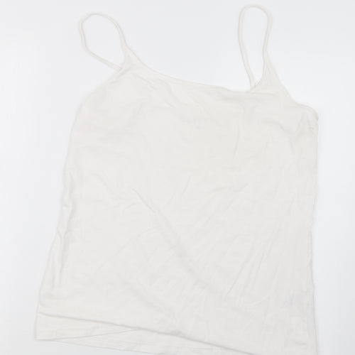 Papaya Womens White   Basic Tank Size 18