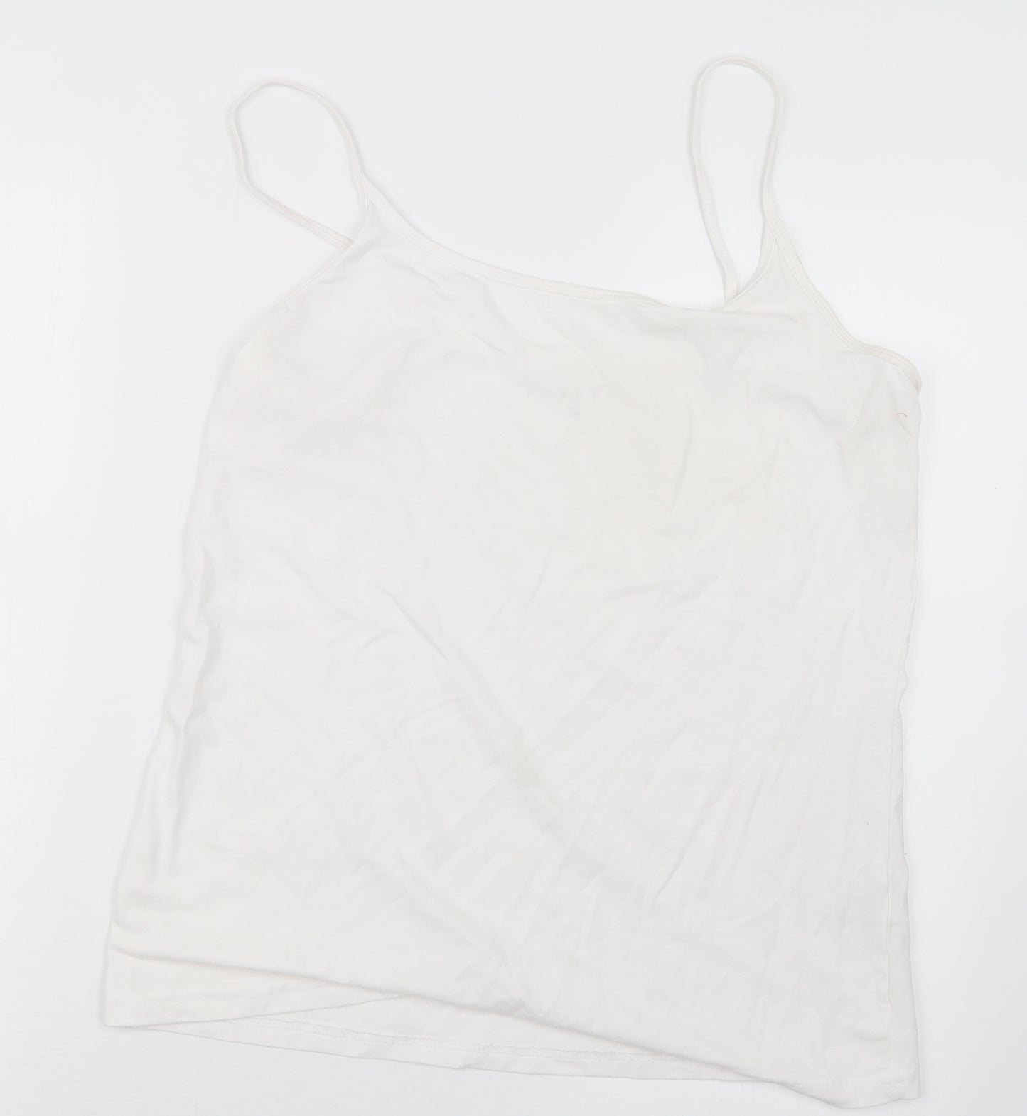 Papaya Womens White   Basic Tank Size 18