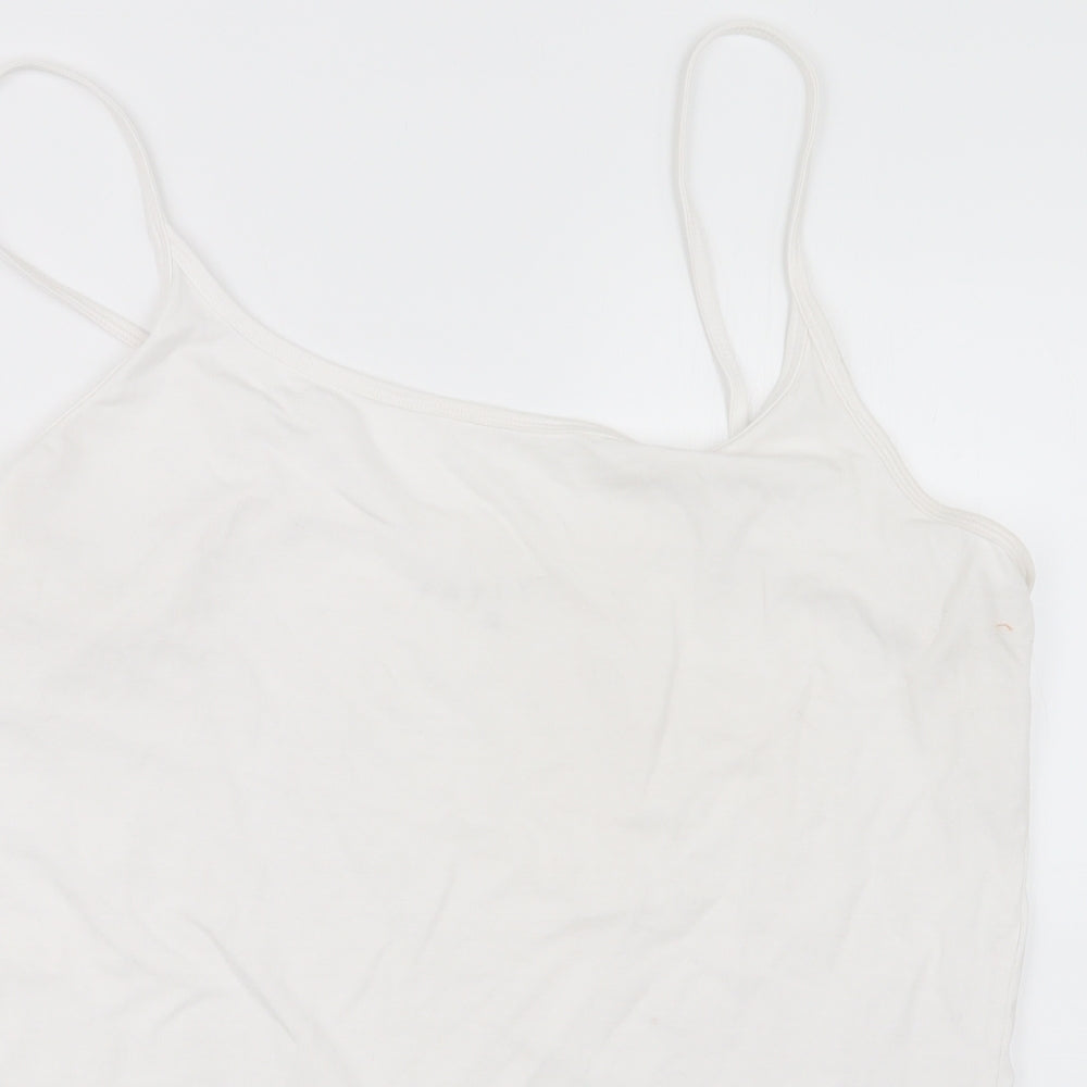 Papaya Womens White   Basic Tank Size 18