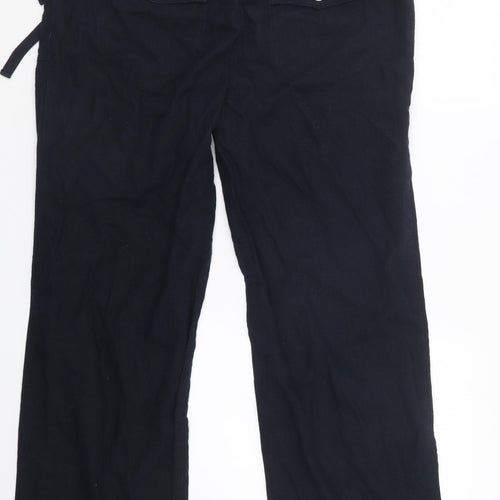 Kaleidoscope Womens Blue   Trousers  Size 16 L28.5 in
