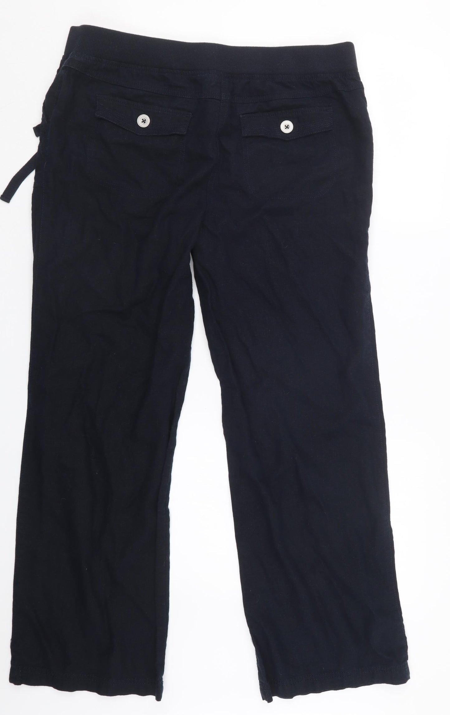 Kaleidoscope Womens Blue   Trousers  Size 16 L28.5 in