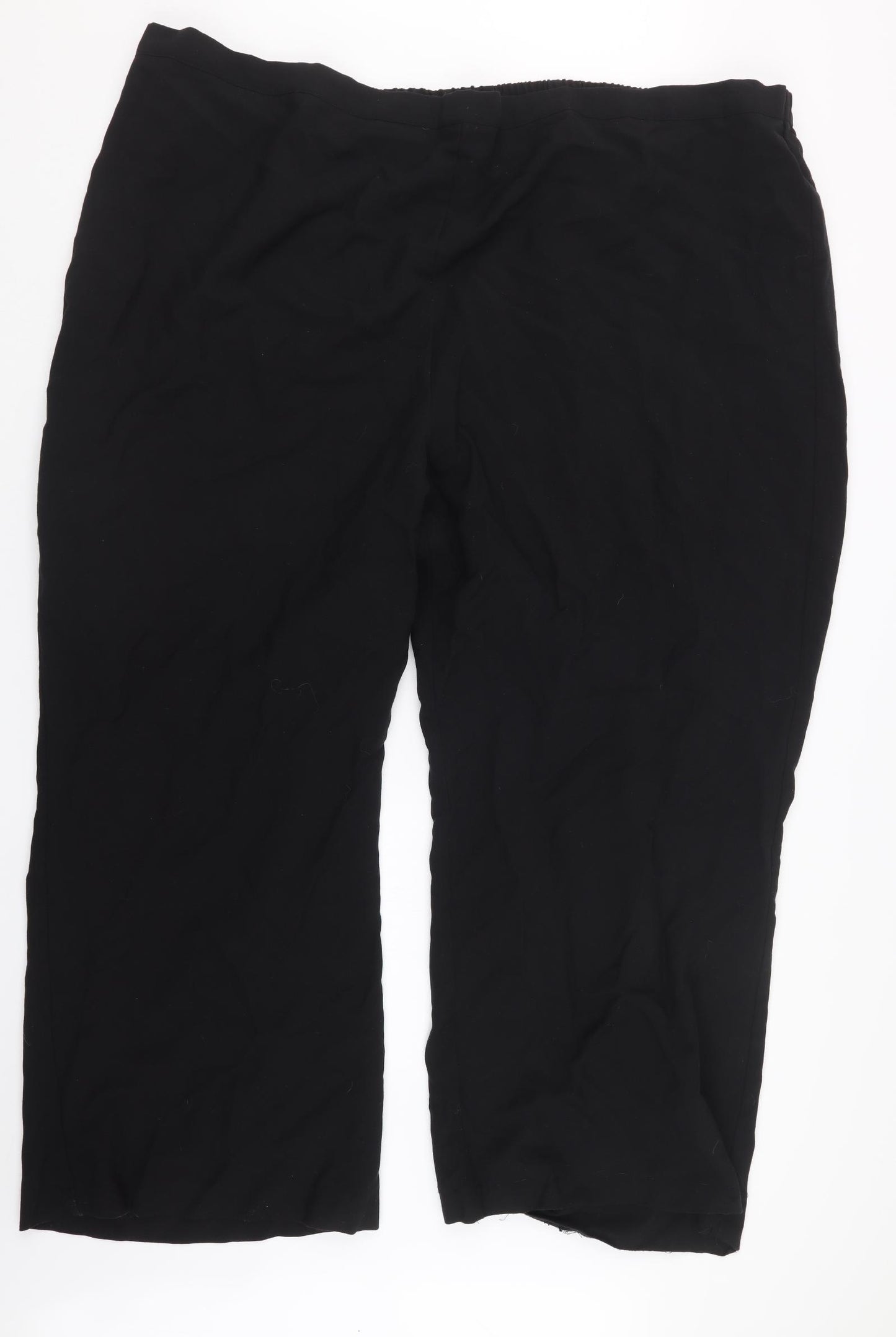 Yours Womens Black   Trousers  Size 30 L26 in