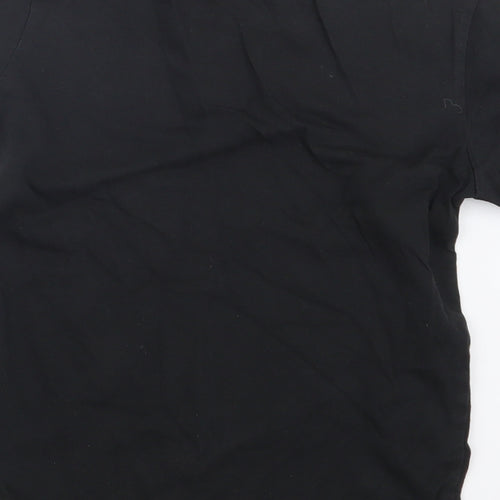 adidas Boys Black   Basic T-Shirt Size 7-8 Years