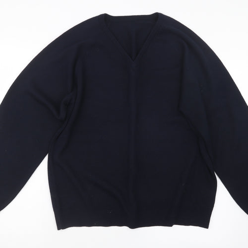 BHS Mens Blue  Knit Pullover Jumper Size L