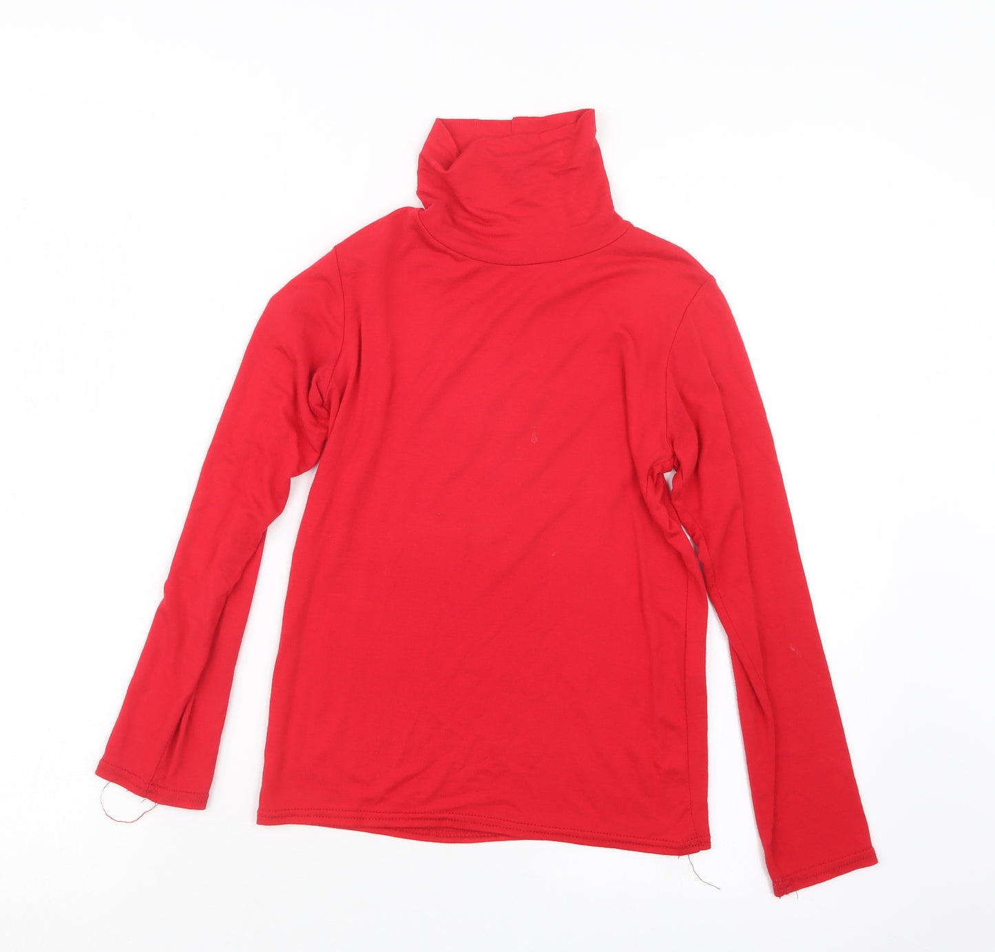 Panzy Girls Red   Basic T-Shirt Size 9-10 Years