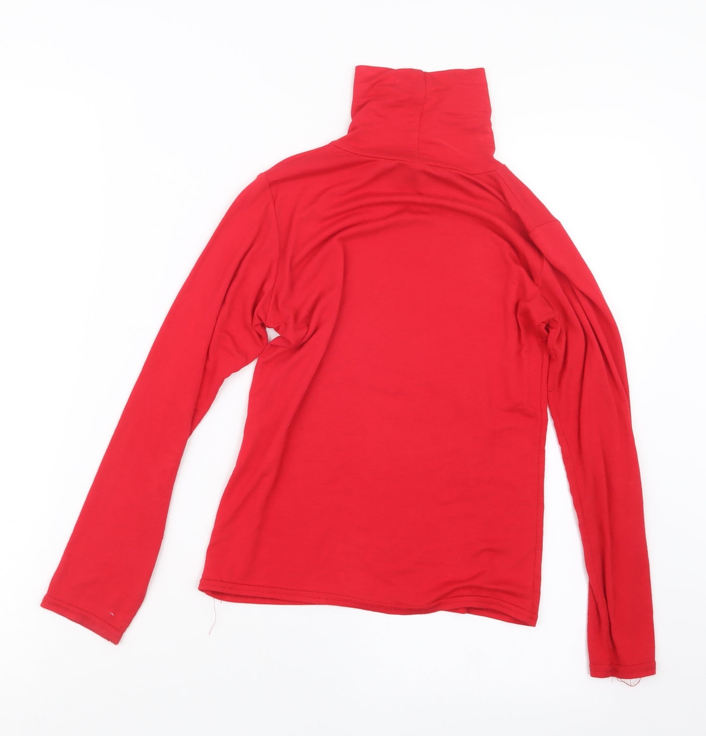 Panzy Girls Red   Basic T-Shirt Size 9-10 Years