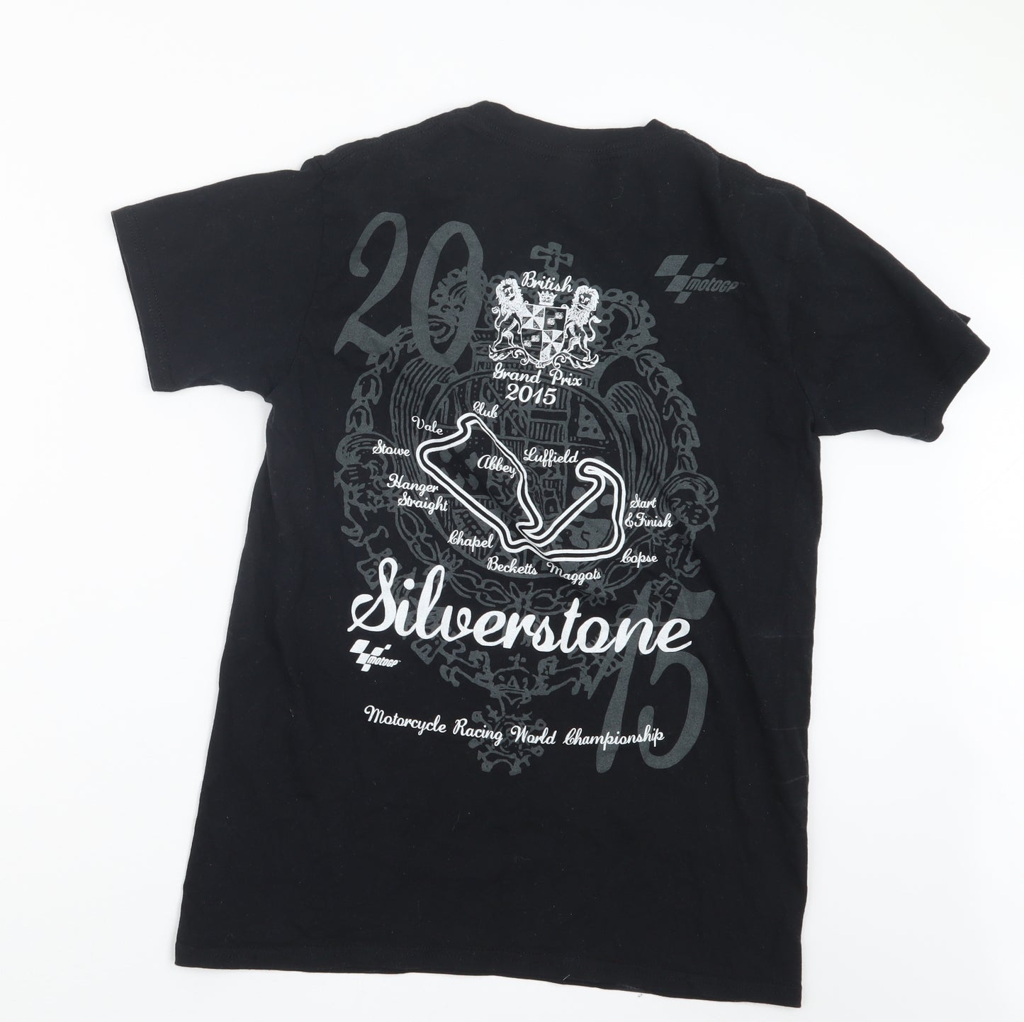 Gildan Mens Black    T-Shirt Size S