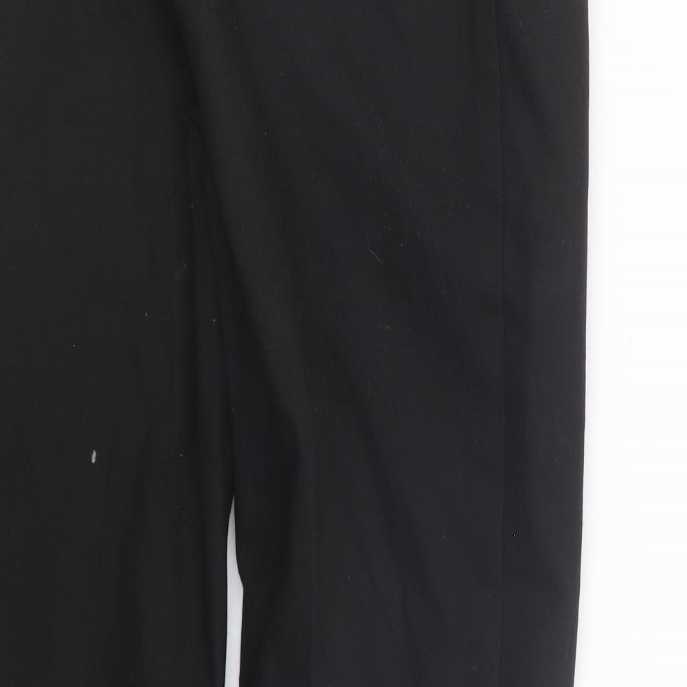 Marks and Spencer Boys Black   Cargo Trousers Size 12-13 Years