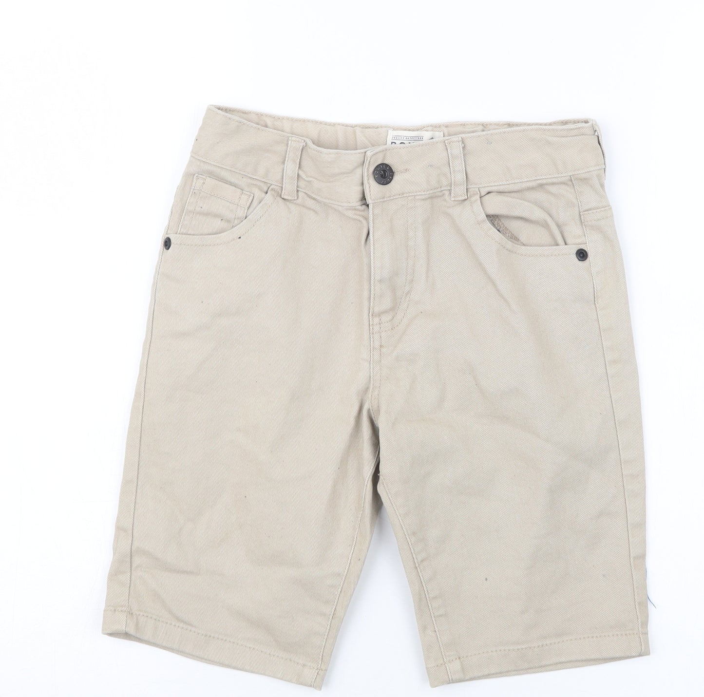 Matalan Boys Beige   Cargo Shorts Size 9 Years