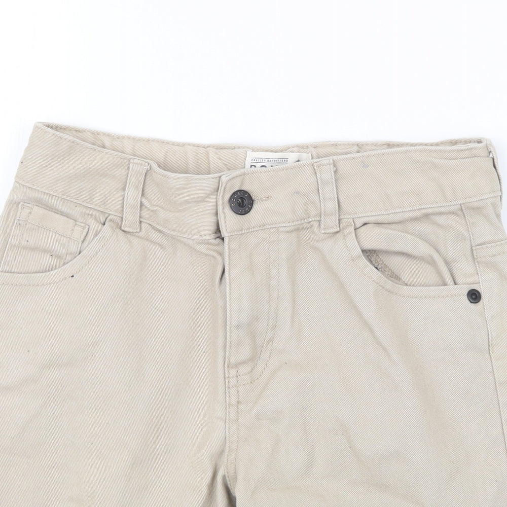 Matalan Boys Beige   Cargo Shorts Size 9 Years