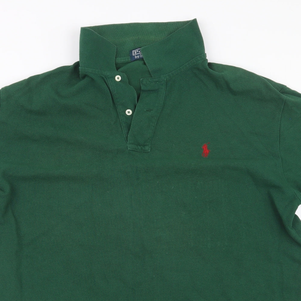 Polo Ralph Lauren Mens Green    Polo Size L