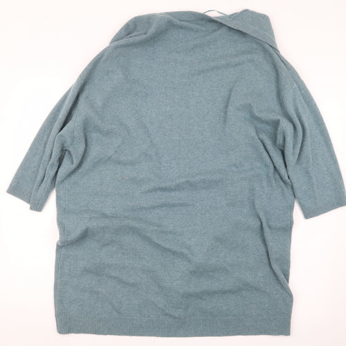 Seasalt Womens Blue  Knit Cardigan Jumper Size M