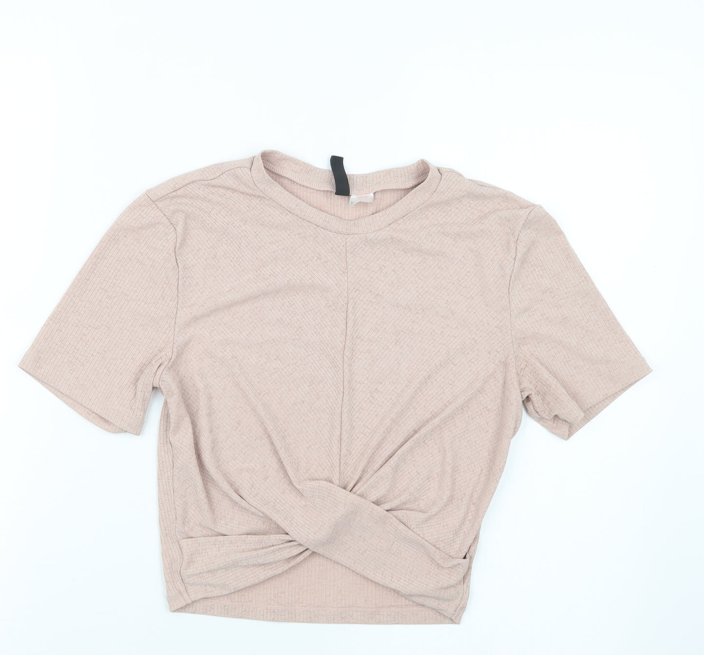 Divided by H&M Womens Pink   Cropped T-Shirt Size S
