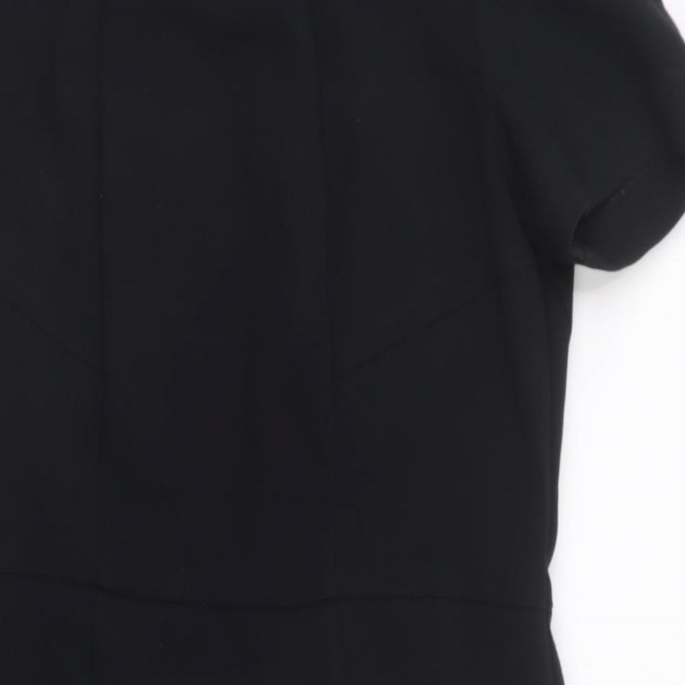 NEXT Womens Black   Shirt Dress  Size 14