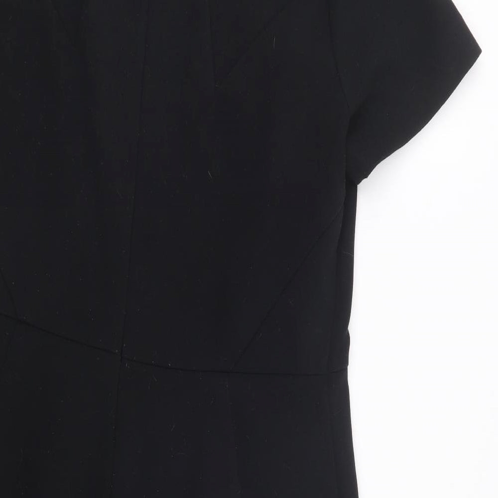NEXT Womens Black   Shirt Dress  Size 14