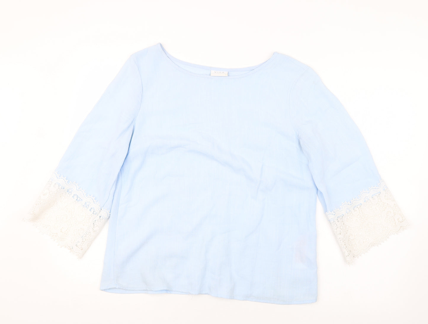 VILA Womens Blue   Basic Blouse Size M