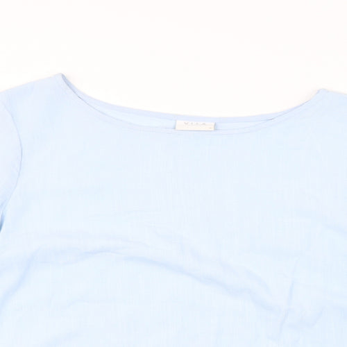 VILA Womens Blue   Basic Blouse Size M