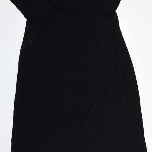 Pink Clove Womens Black   Skater Dress  Size 22