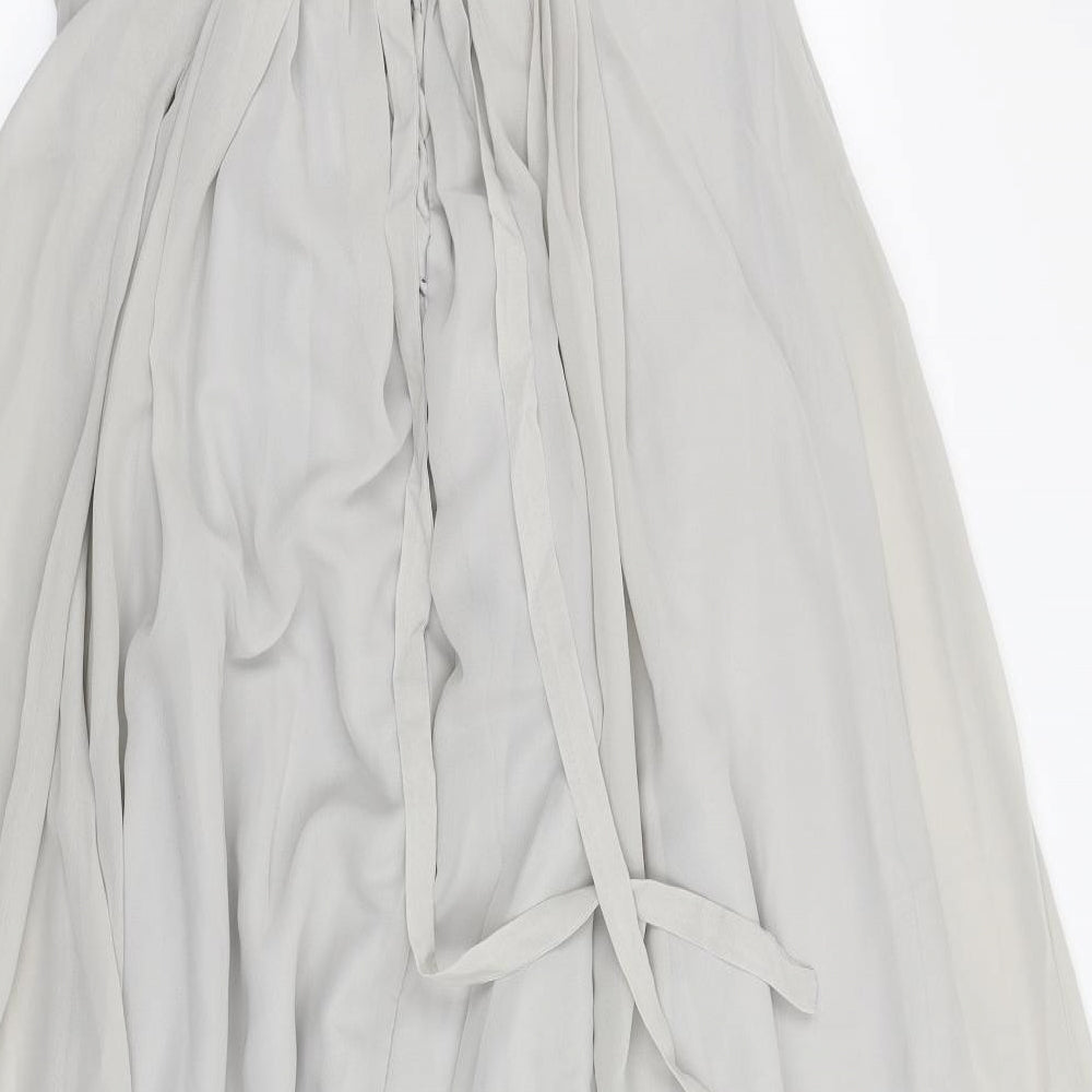 LeCureler Womens Grey   Ball Gown  Size 18