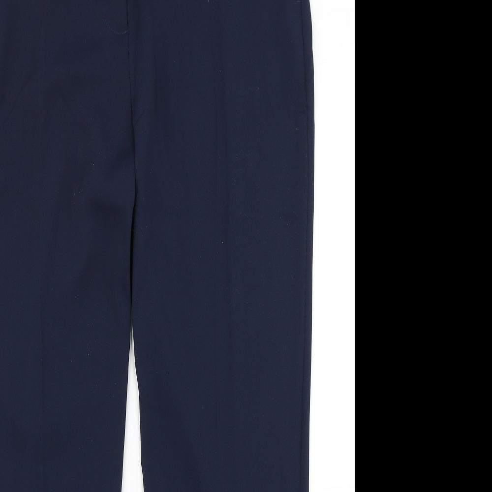 Anthology Womens Blue   Dress Pants Trousers Size 14 L27 in