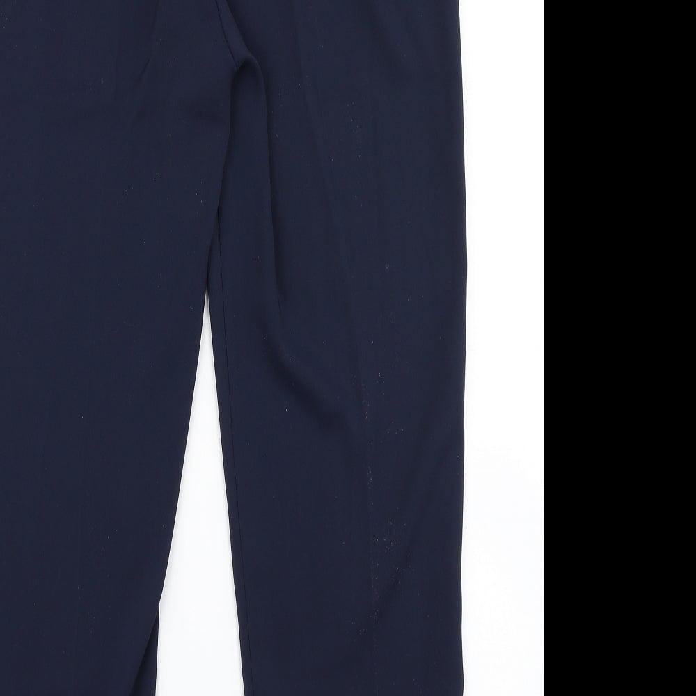 Anthology Womens Blue   Dress Pants Trousers Size 14 L27 in