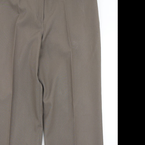 Marks & Spencer Womens Brown   Dress Pants Trousers Size 18 L26 in