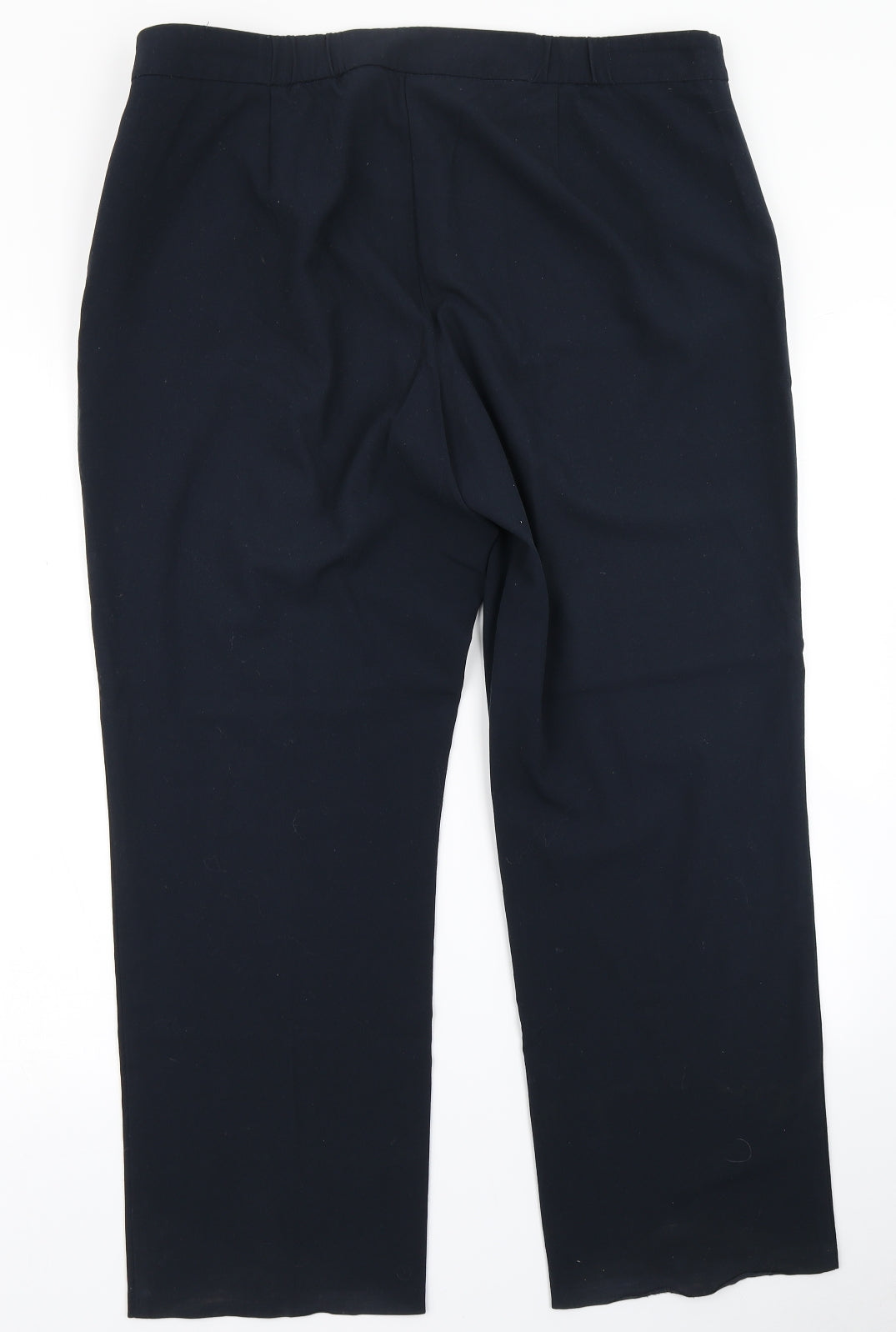 M&S Collection Womens Blue   Dress Pants Trousers Size 18 L27 in