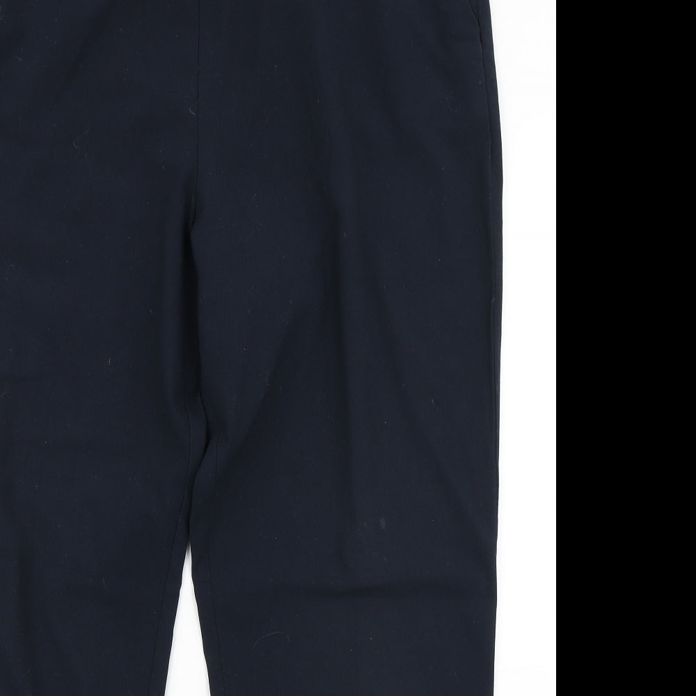 M&S Collection Womens Blue   Dress Pants Trousers Size 18 L27 in