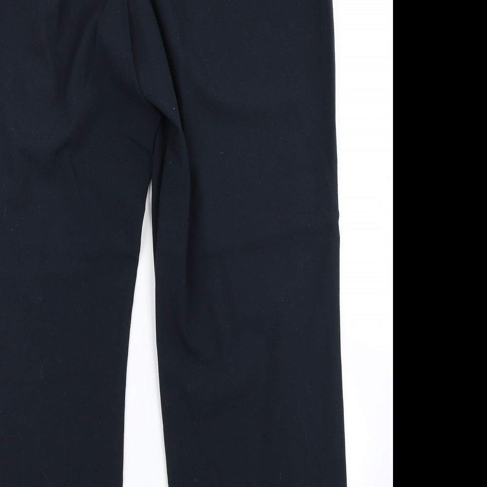 M&S Collection Womens Blue   Dress Pants Trousers Size 18 L27 in