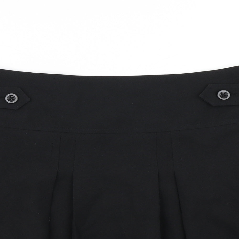 G21 Womens Black   Pleated Skirt Size 20