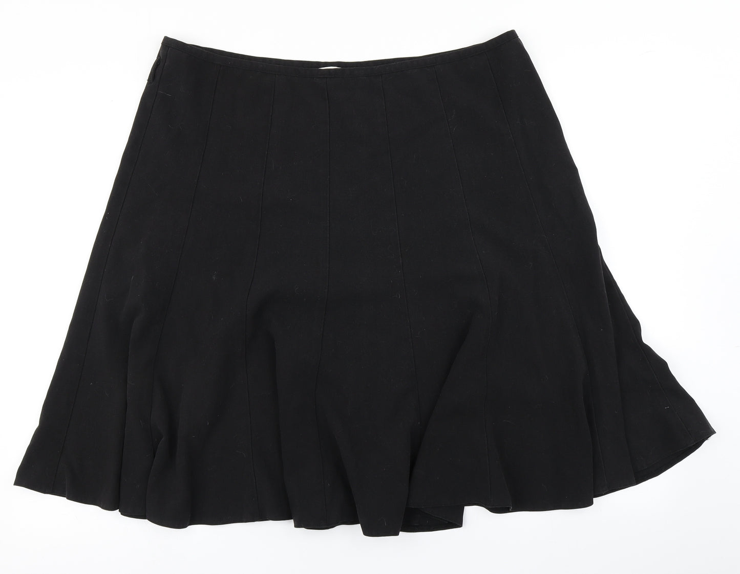 George Womens Black   Swing Skirt Size 18