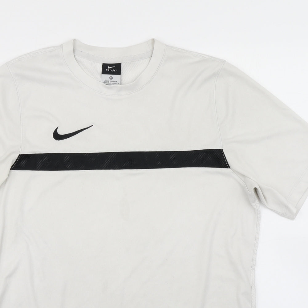 Nike Mens White   Basic T-Shirt Size M