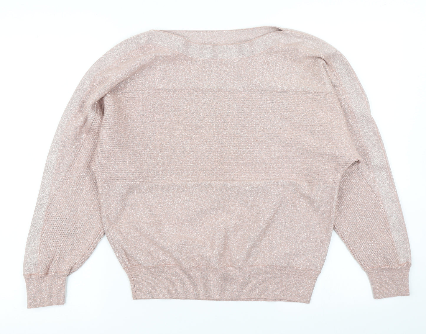 TU Womens Pink  Knit Pullover Jumper Size 10