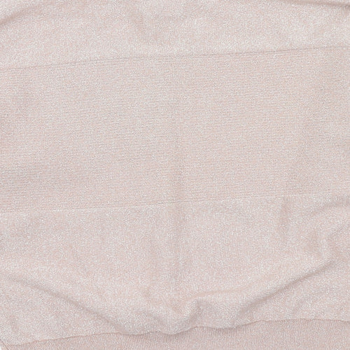 TU Womens Pink  Knit Pullover Jumper Size 10