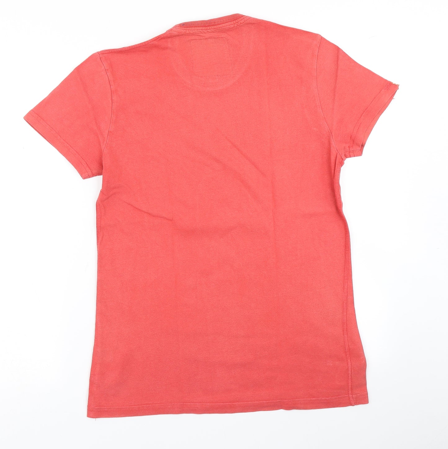 Superdry Mens Pink    T-Shirt Size S