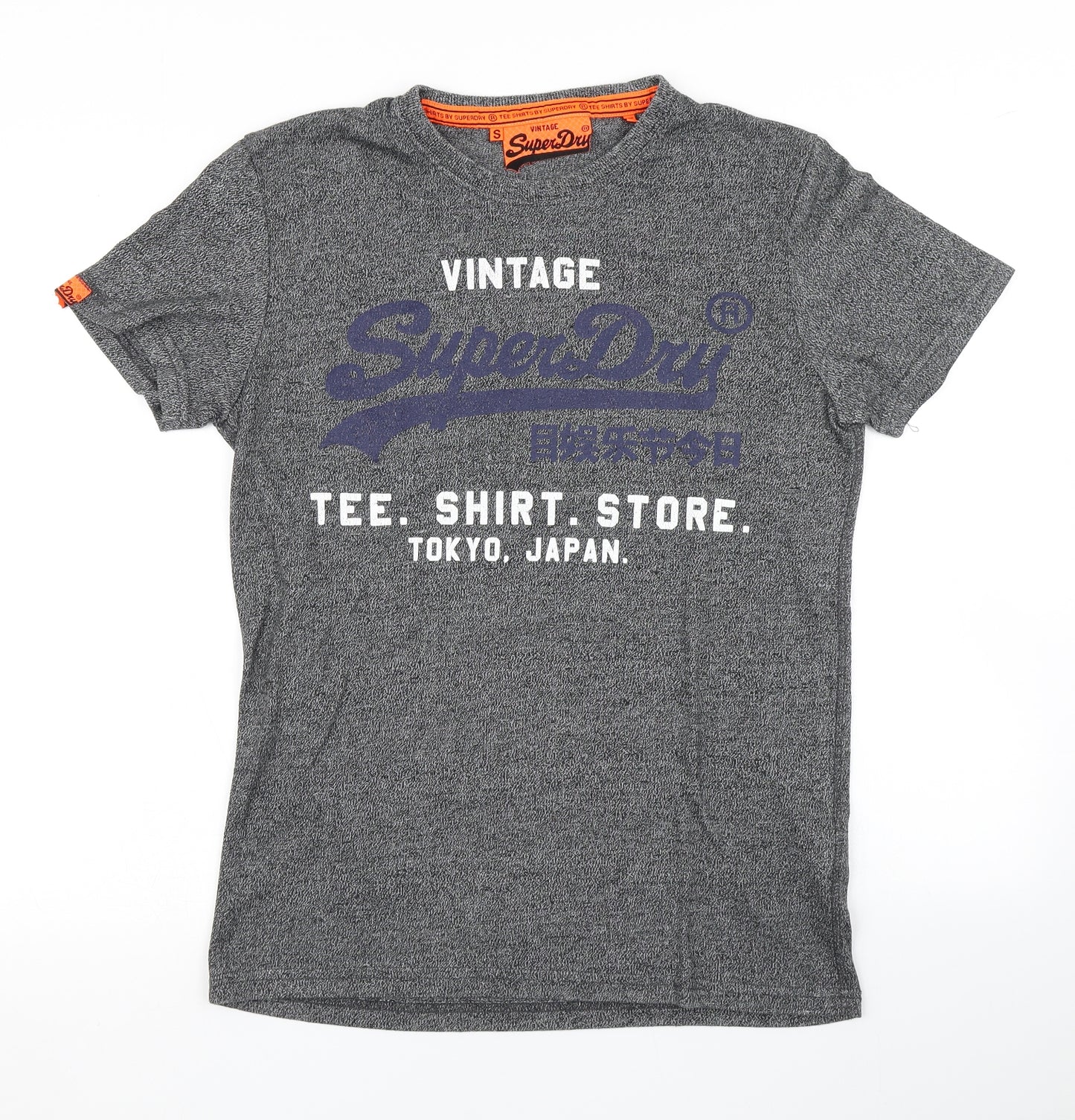 Superdry Mens Grey    T-Shirt Size S