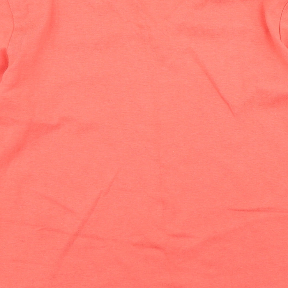 George Womens Orange   Basic T-Shirt Size 16