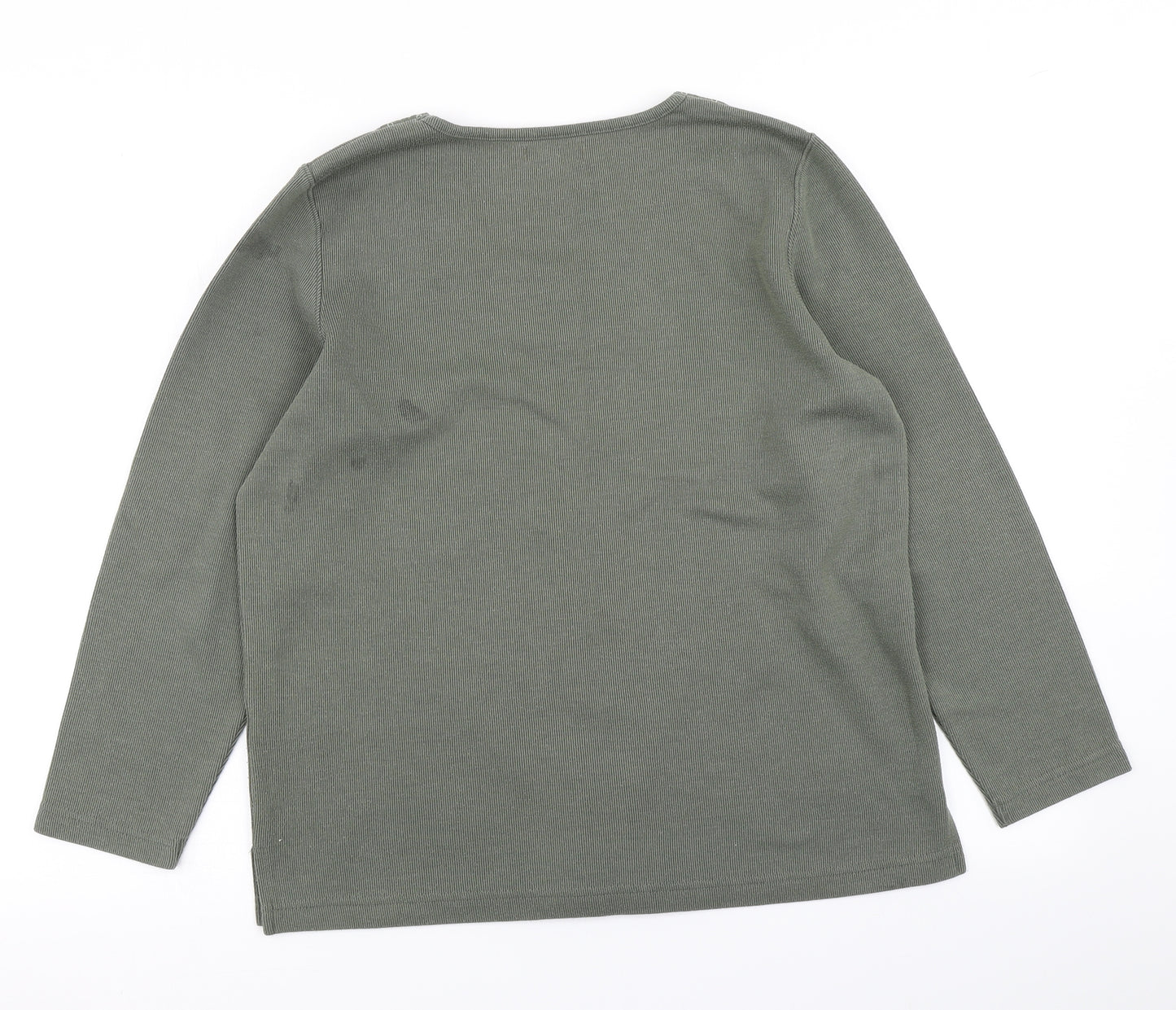 BM Womens Green   Basic T-Shirt Size S