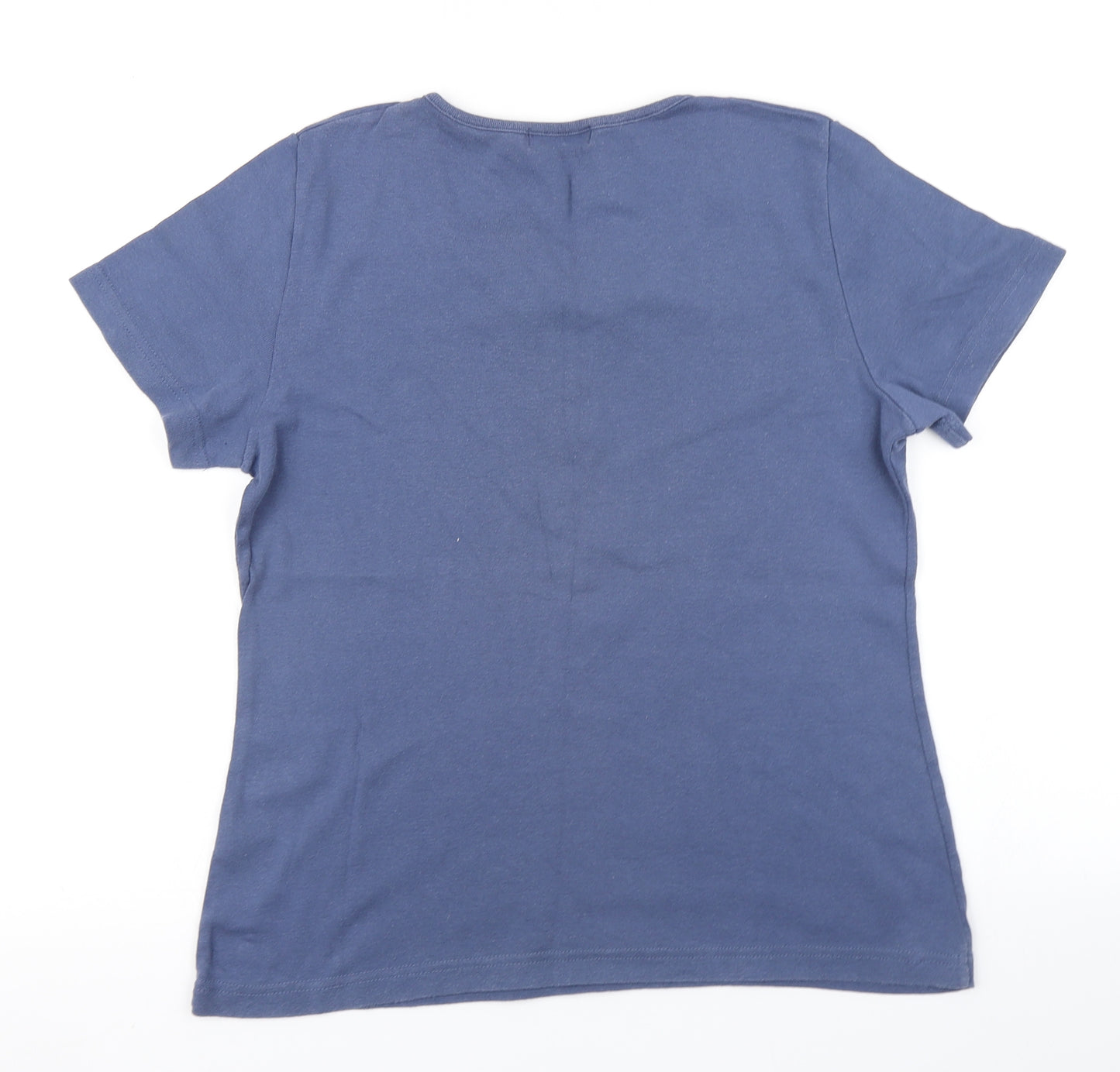 BM Womens Blue   Basic T-Shirt Size S