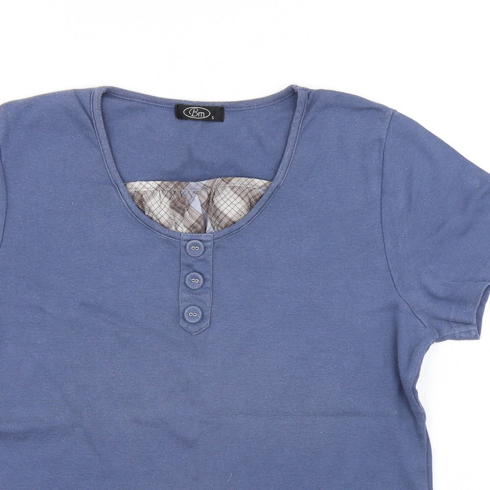 BM Womens Blue   Basic T-Shirt Size S