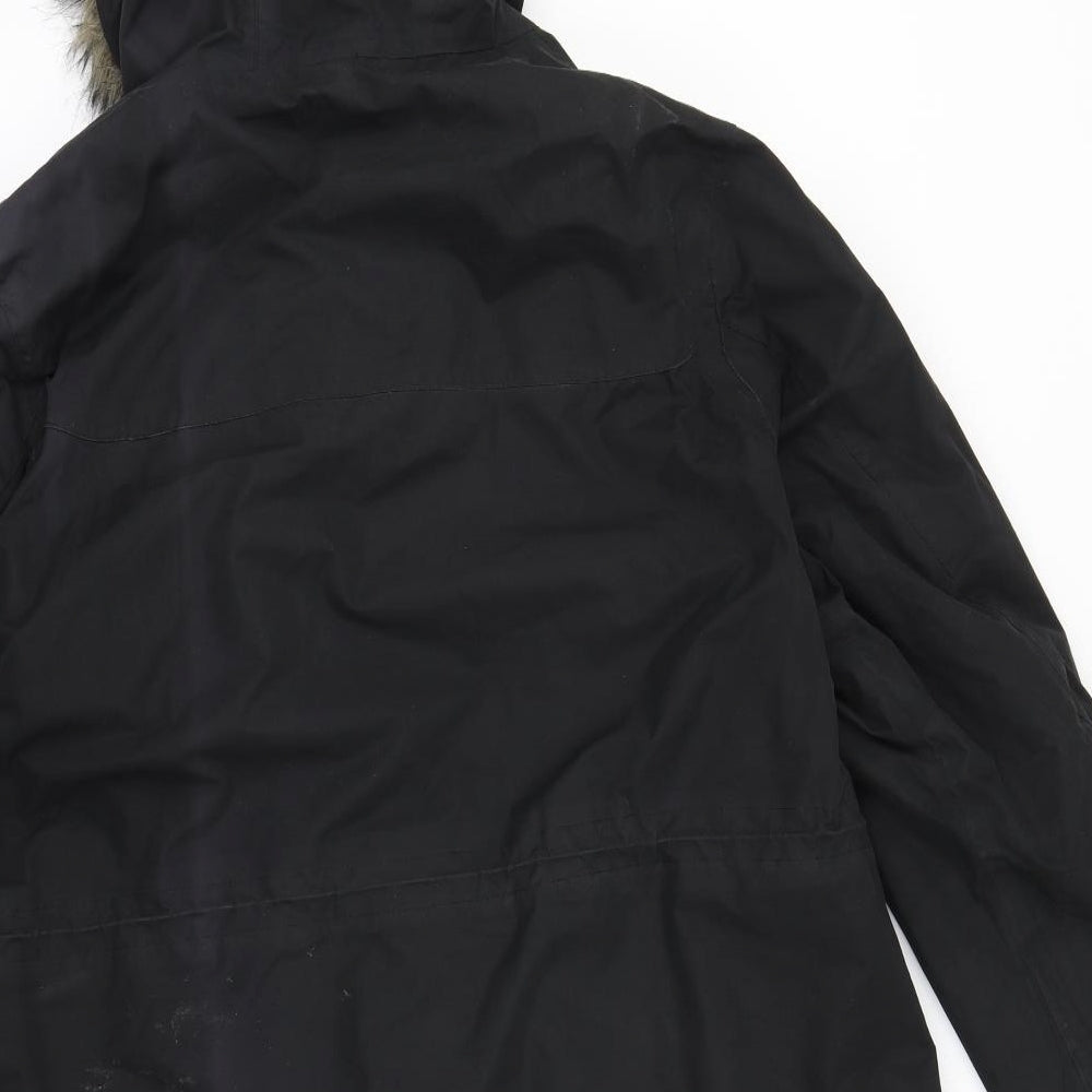 Regatta Womens Black   Parka Coat Size 20