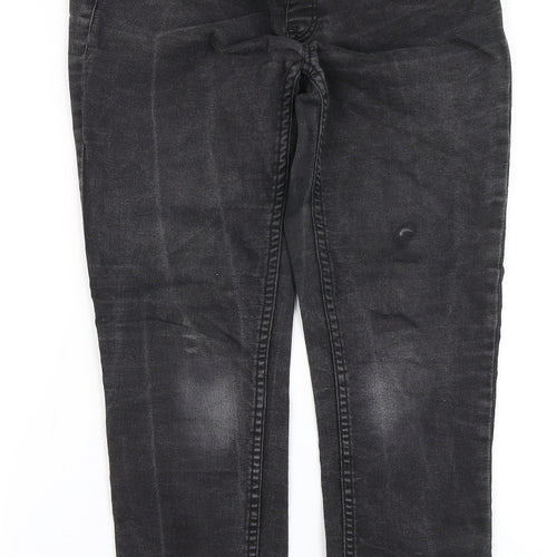 New Look Womens Black  Denim Jegging Jeans Size 8 L27 in