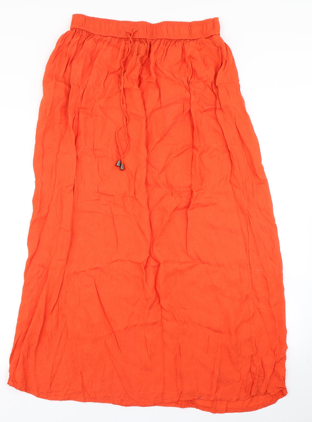 NEXT Womens Orange   Flare Skirt Size 10