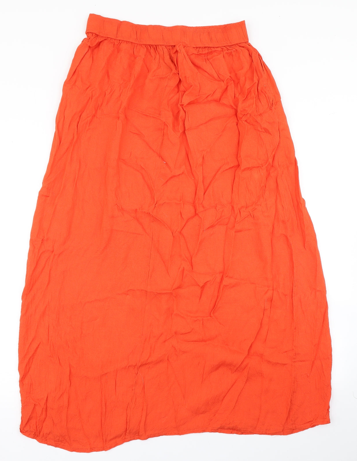 NEXT Womens Orange   Flare Skirt Size 10