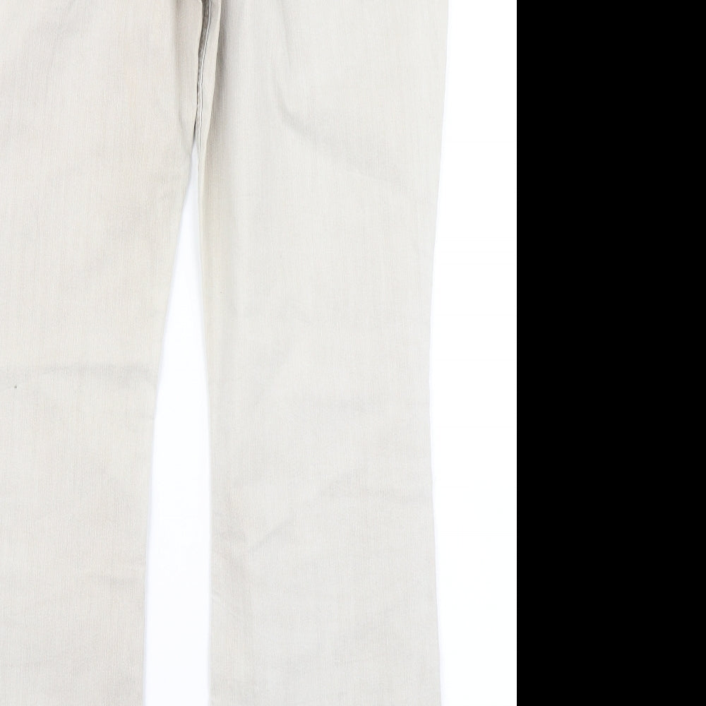 Per Una Womens Brown  Denim Bootcut Jeans Size 16 L28 in