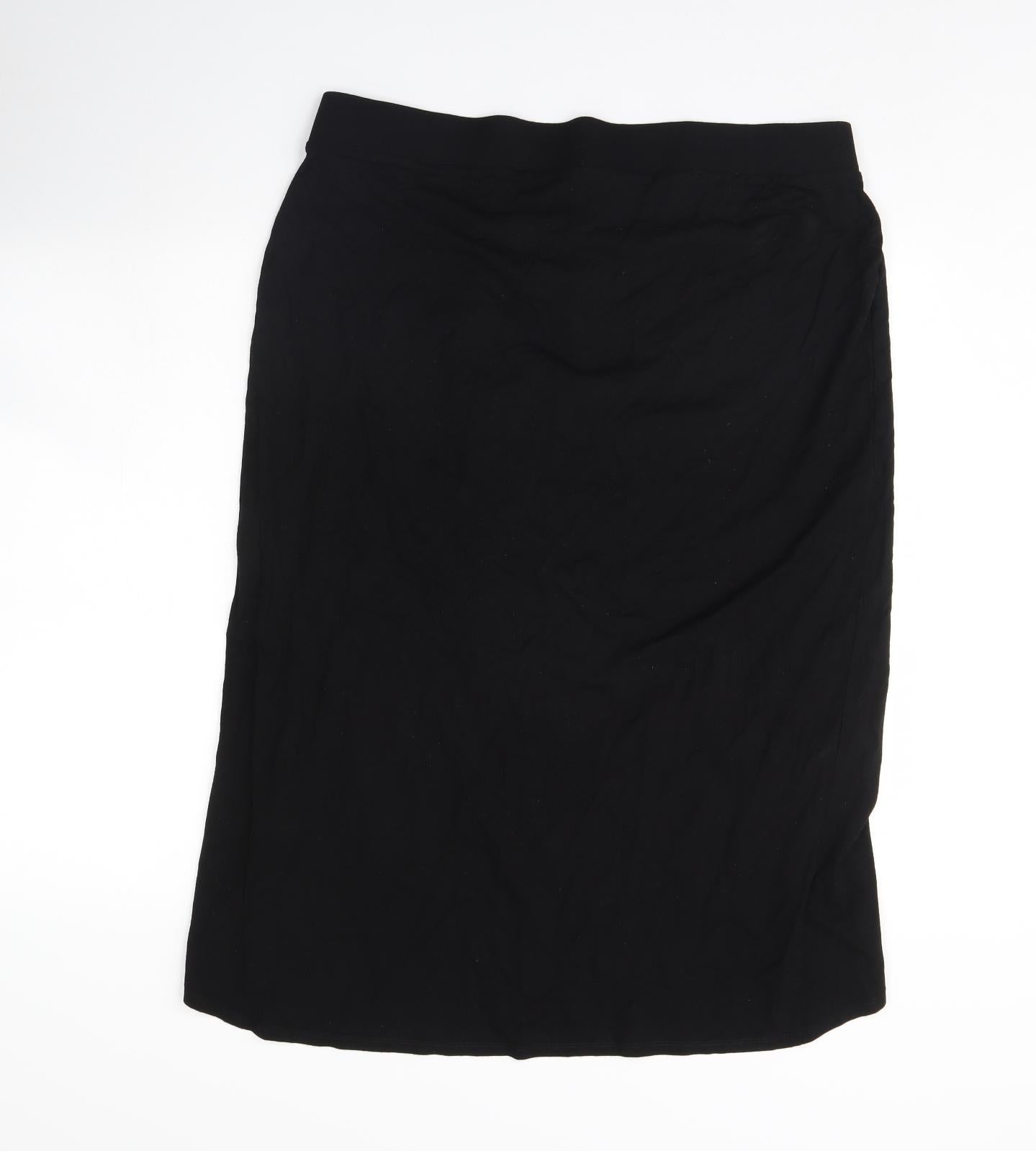 F&F Womens Black   Flare Skirt Size 20