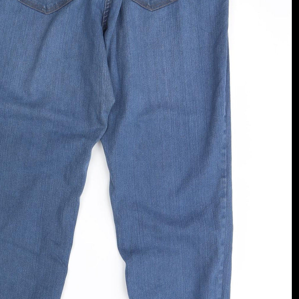 George Womens Blue  Denim Skinny Jeans Size 22 L30 in